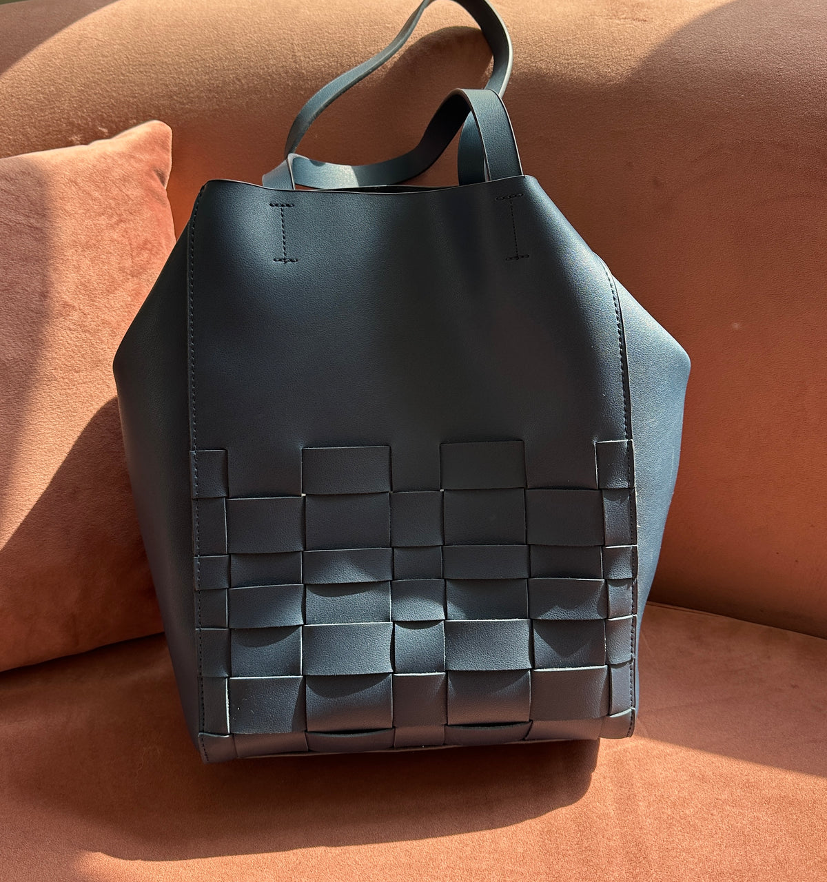 Flettet shoppingtote fra Parfois
