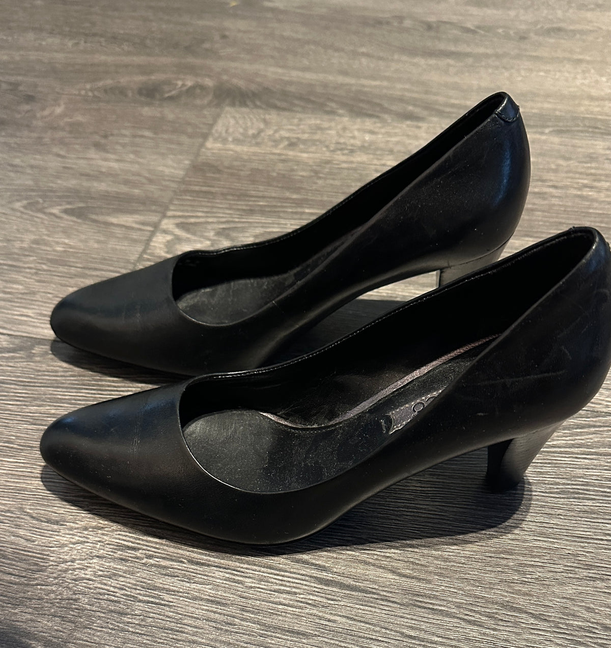 Sorte pumps fra Ecco
