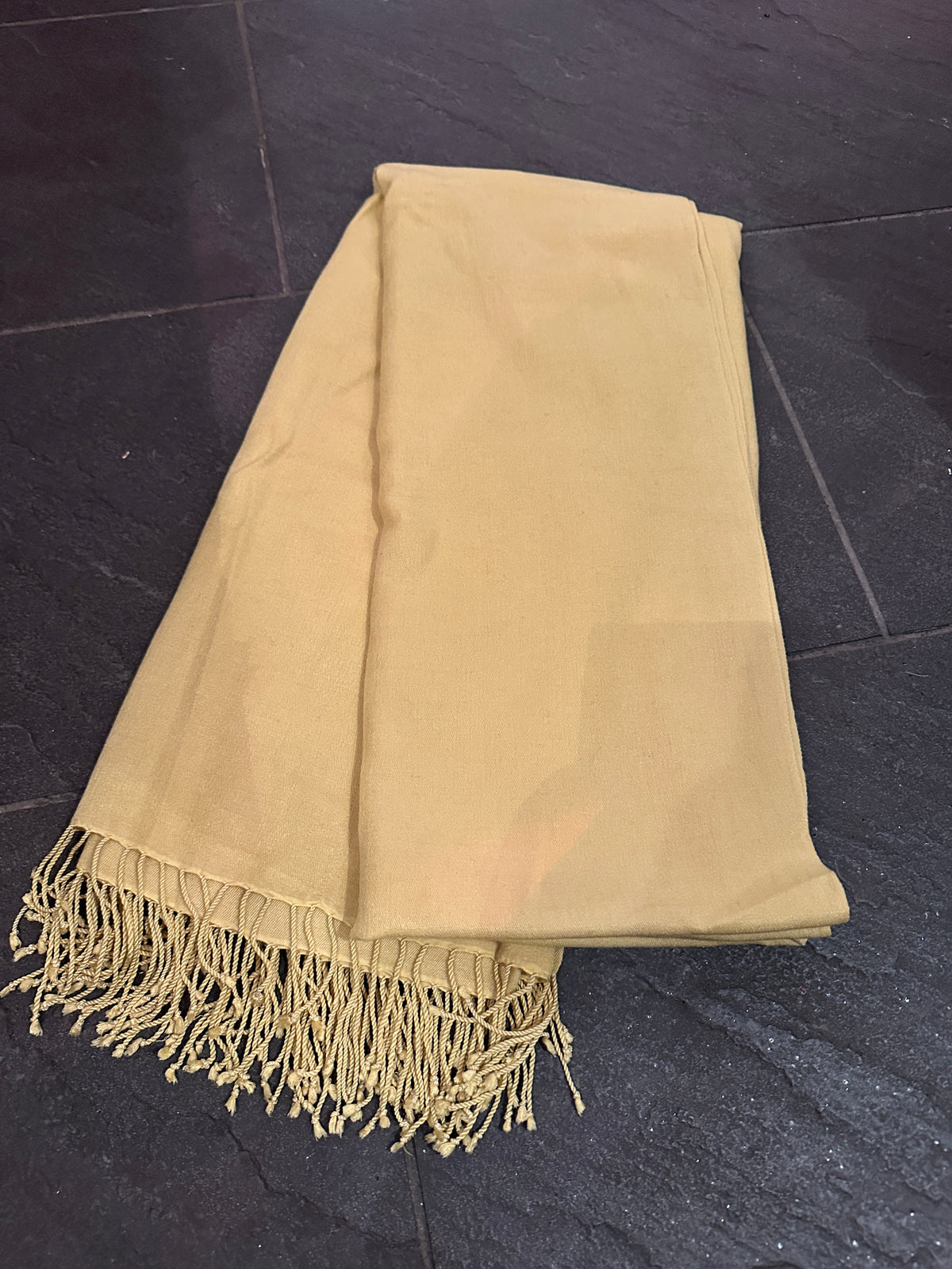 Skjerf i Pashmina ull og silke