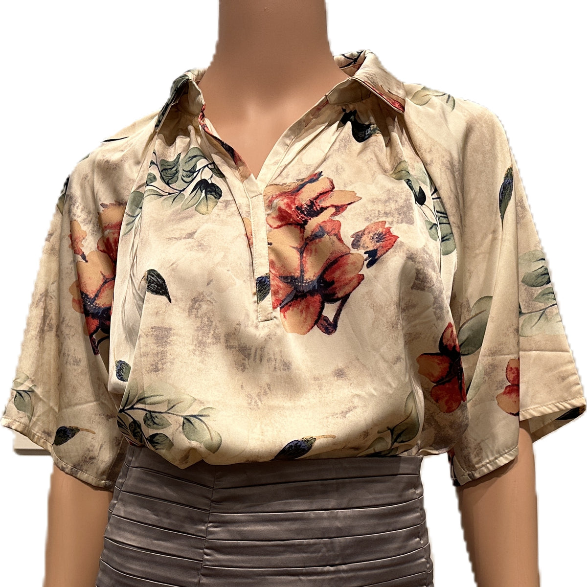 Kortermet bluse fra Prepair