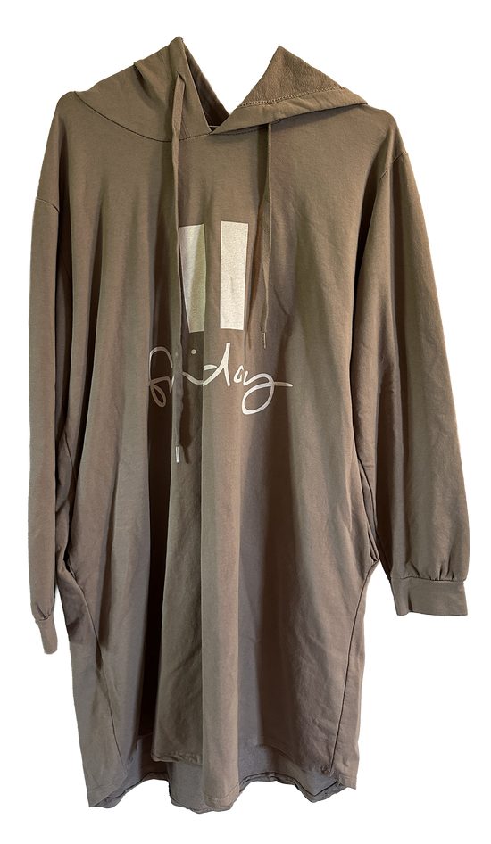 Hettegenser-kjole