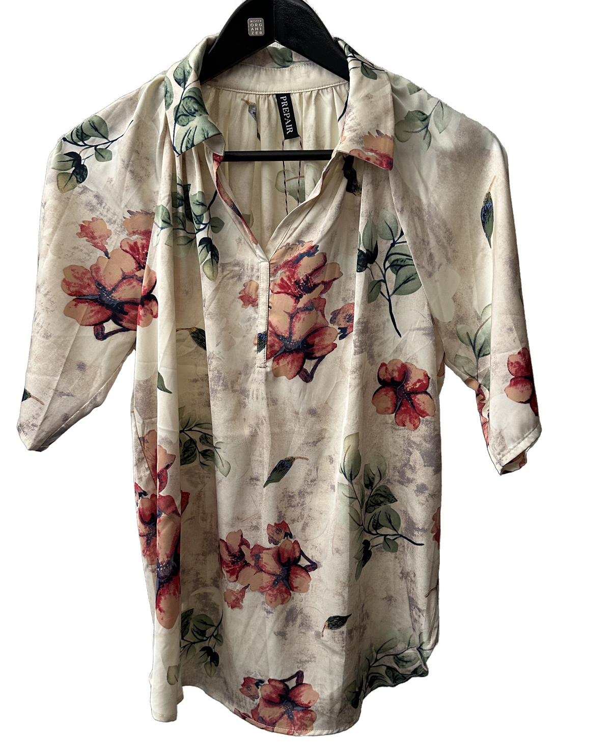 Kortermet bluse fra Prepair