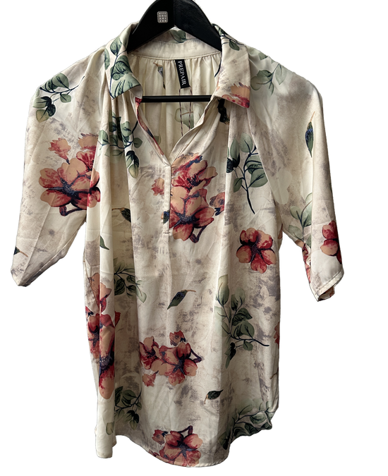 Kortermet bluse fra Prepair