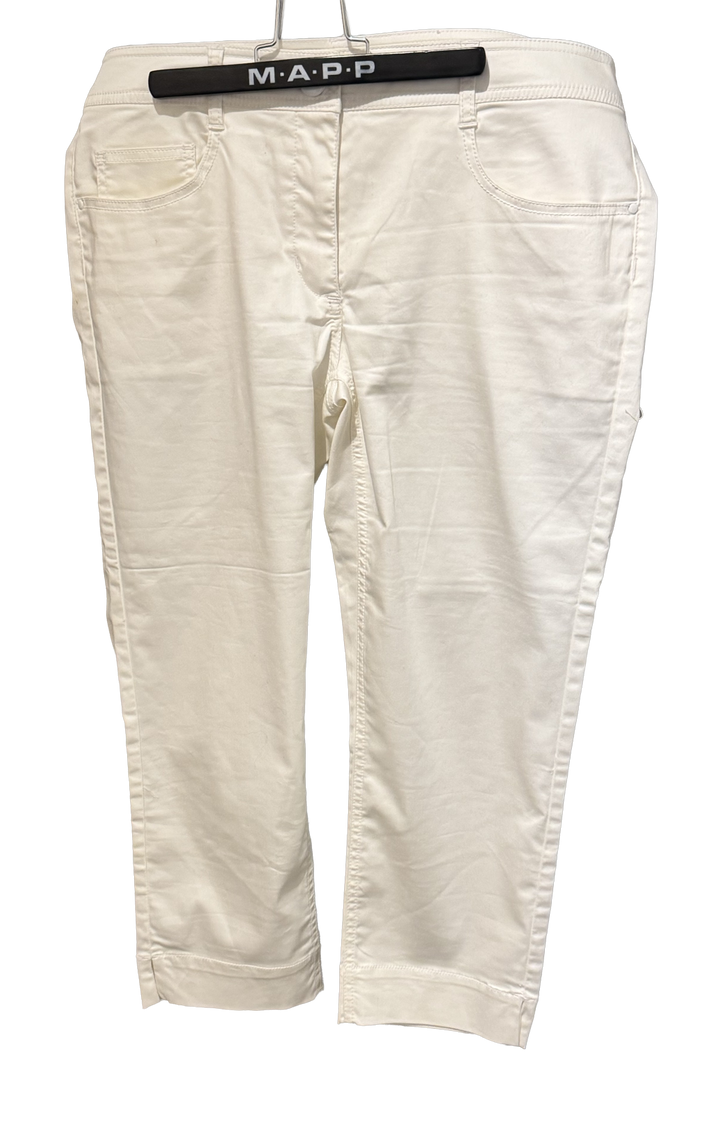 Hvit capri-bukse fra H&M
