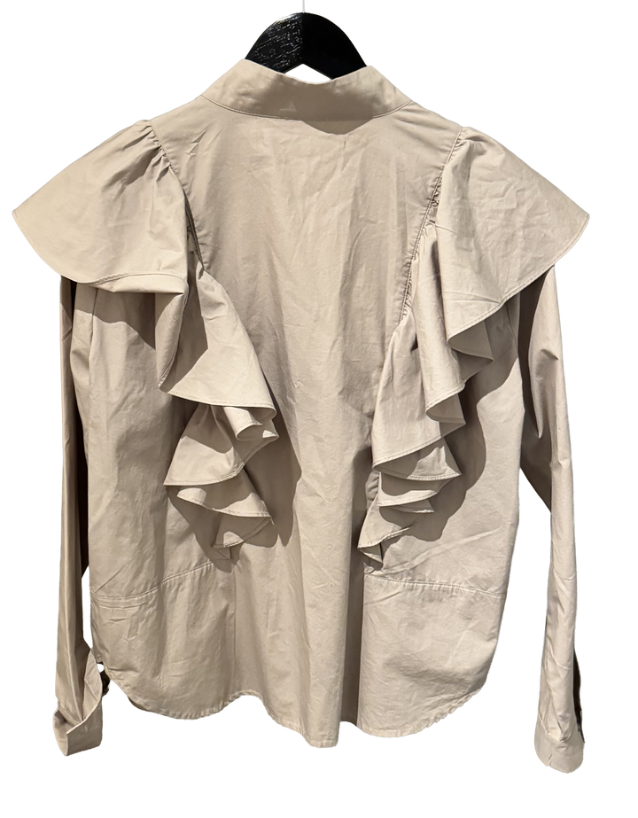 Beige bluse fra 2ndDay