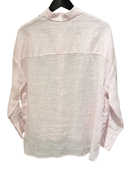 Lys rosa linbluse fra Interdee