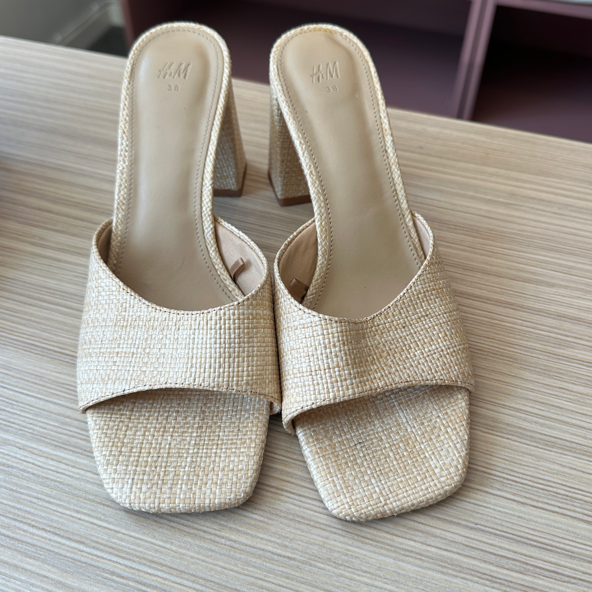 H&M Sandaler med blockhæl
