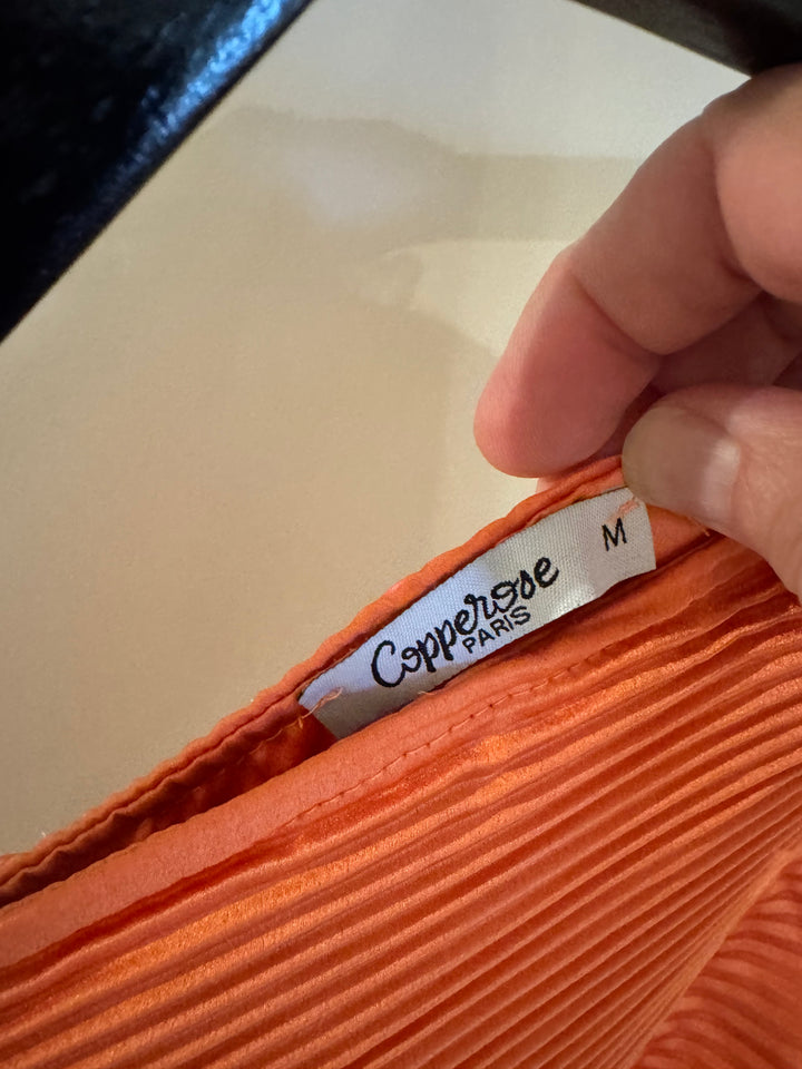 Oransje kjole