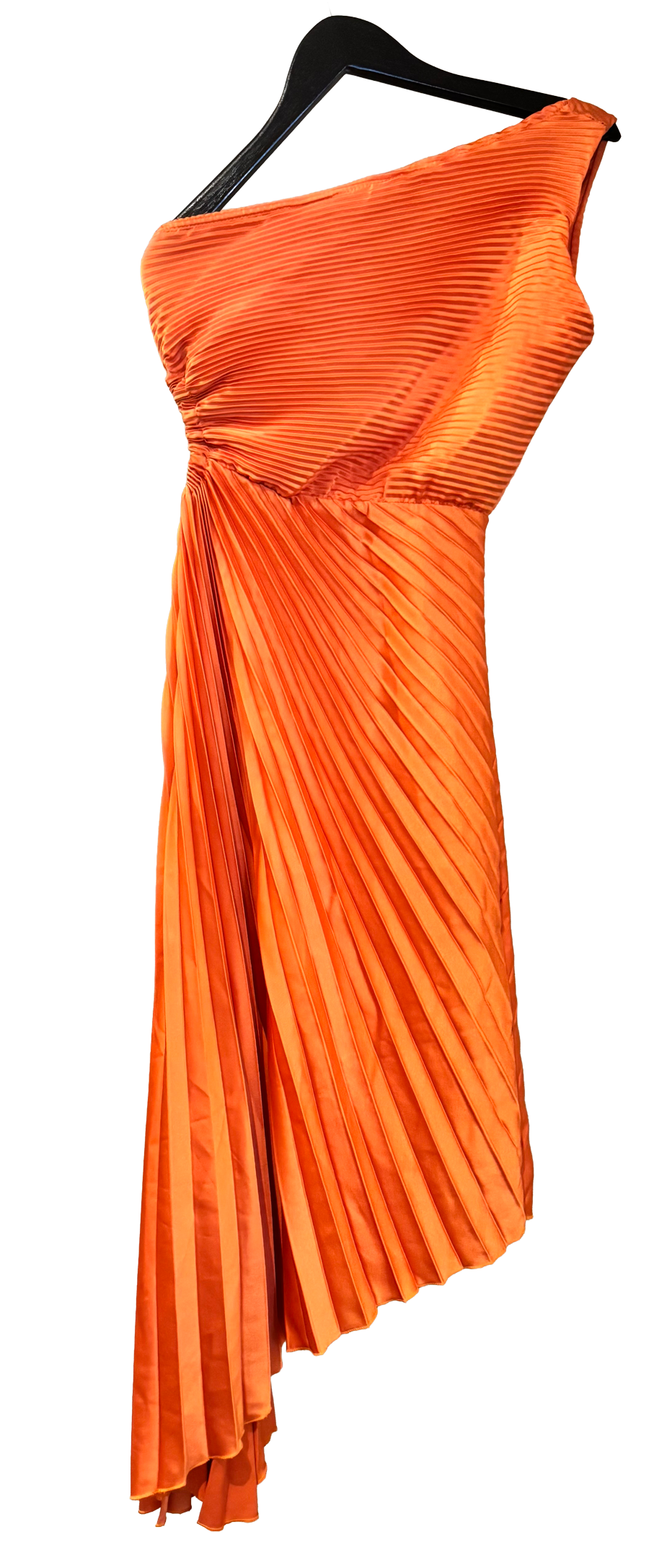 Oransje kjole