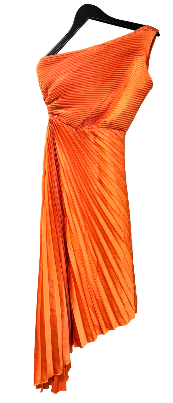 Oransje kjole
