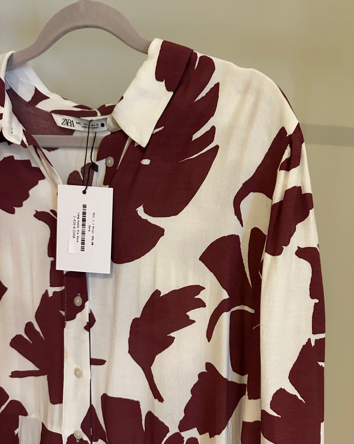 Lang kjole fra Zara