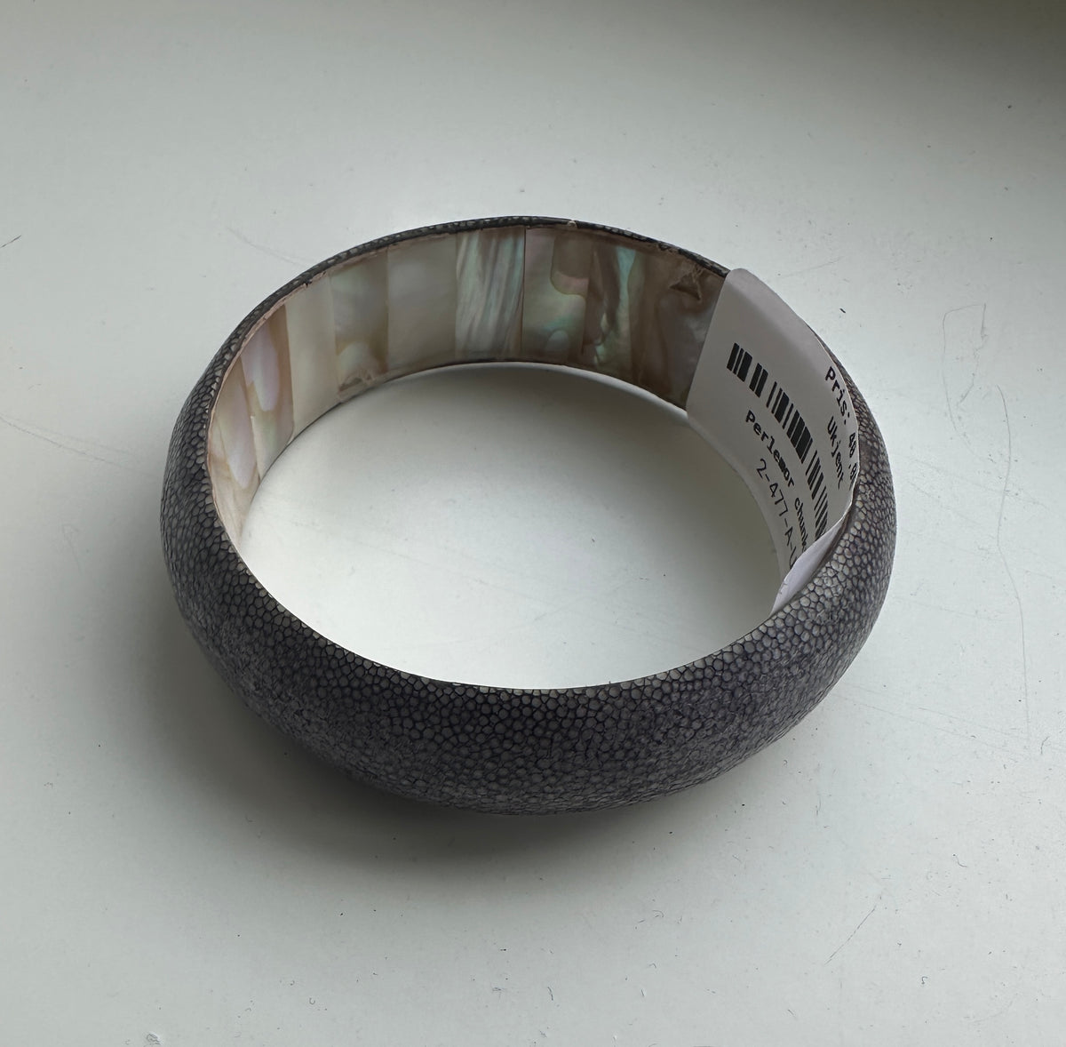 Perlemor chunky armbånd