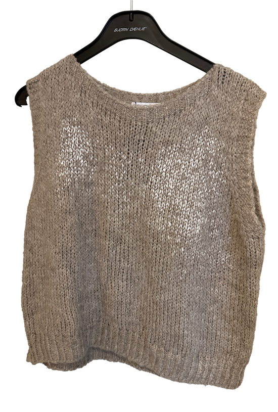 Strikket vest