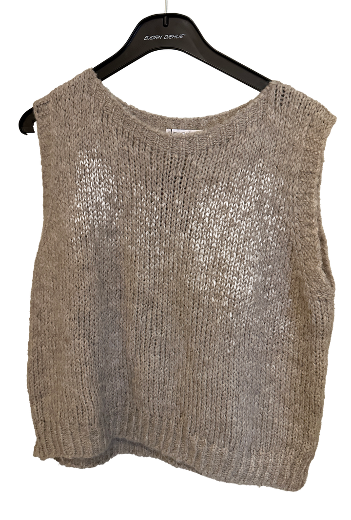 Strikket vest