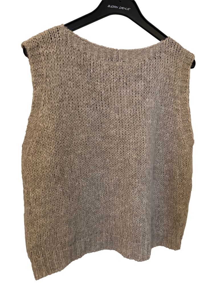 Strikket vest
