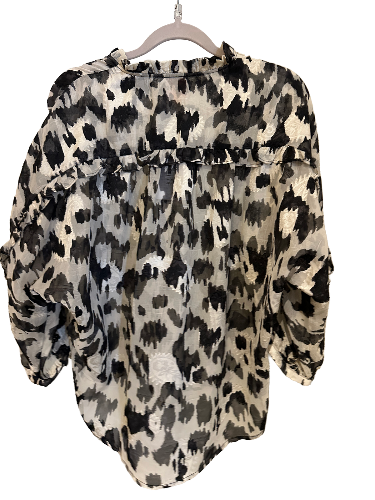 Mønstret bluse – Gossia