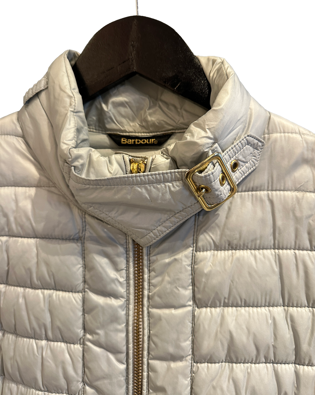 Tynn boblejakke fra Barbour
