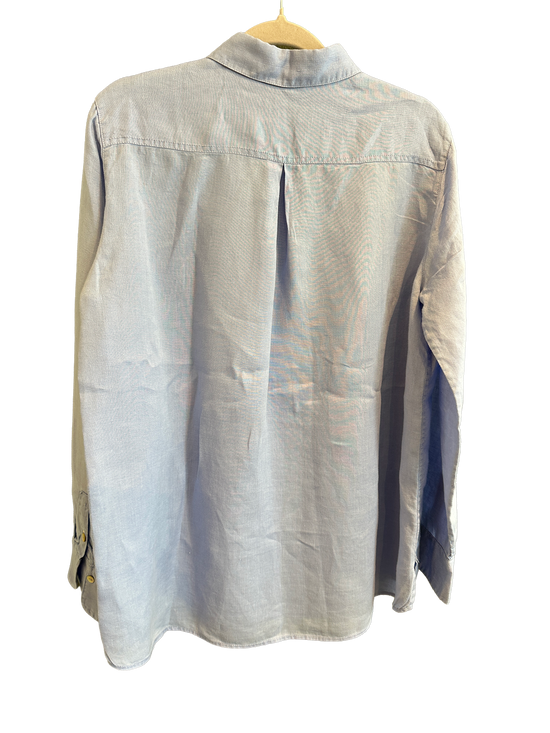Massimo Dutti lyseblå skjorte
