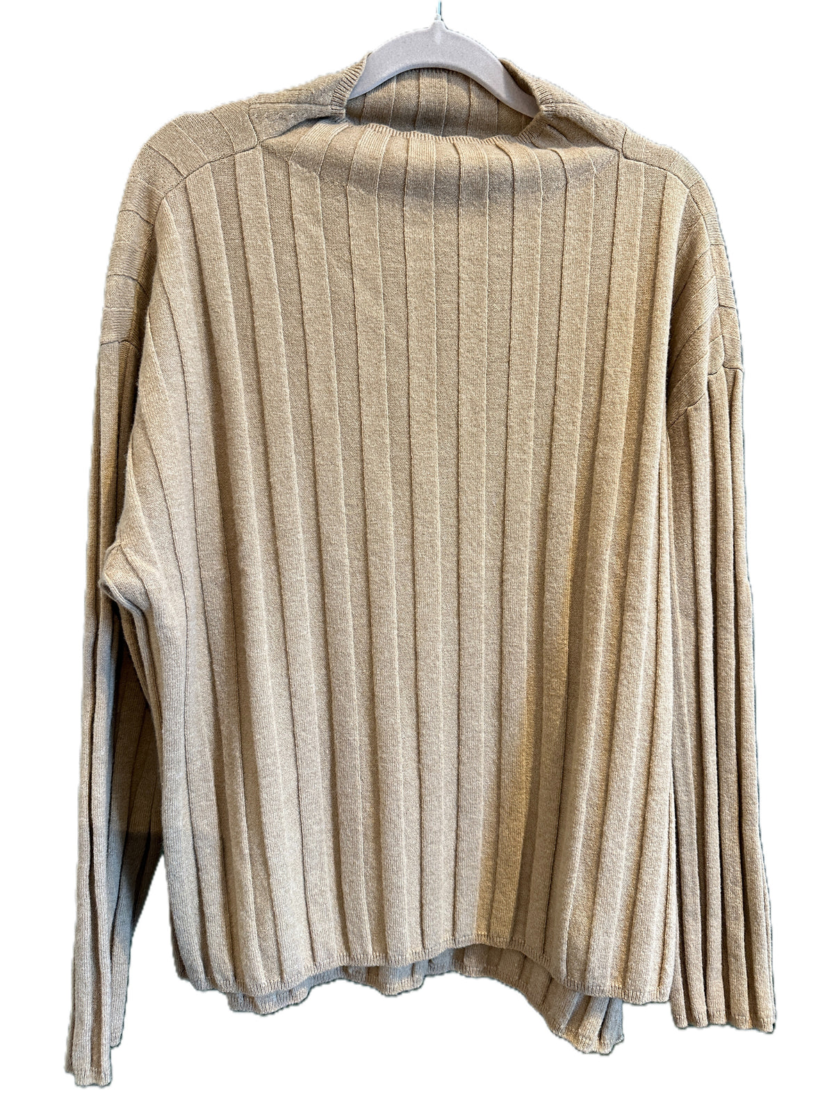 Beige Ane Mone genser i ull
