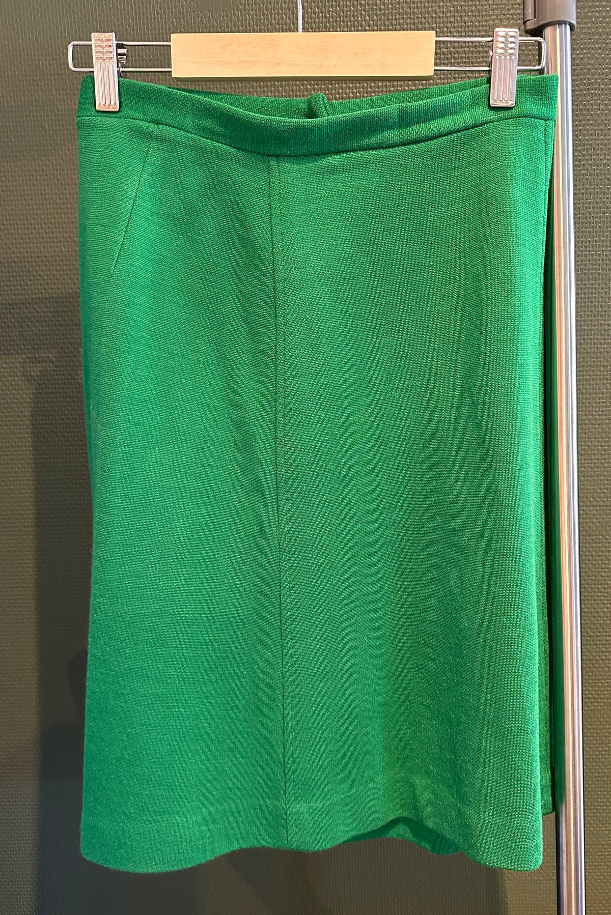Vintage skjørt grønn str. 36/38