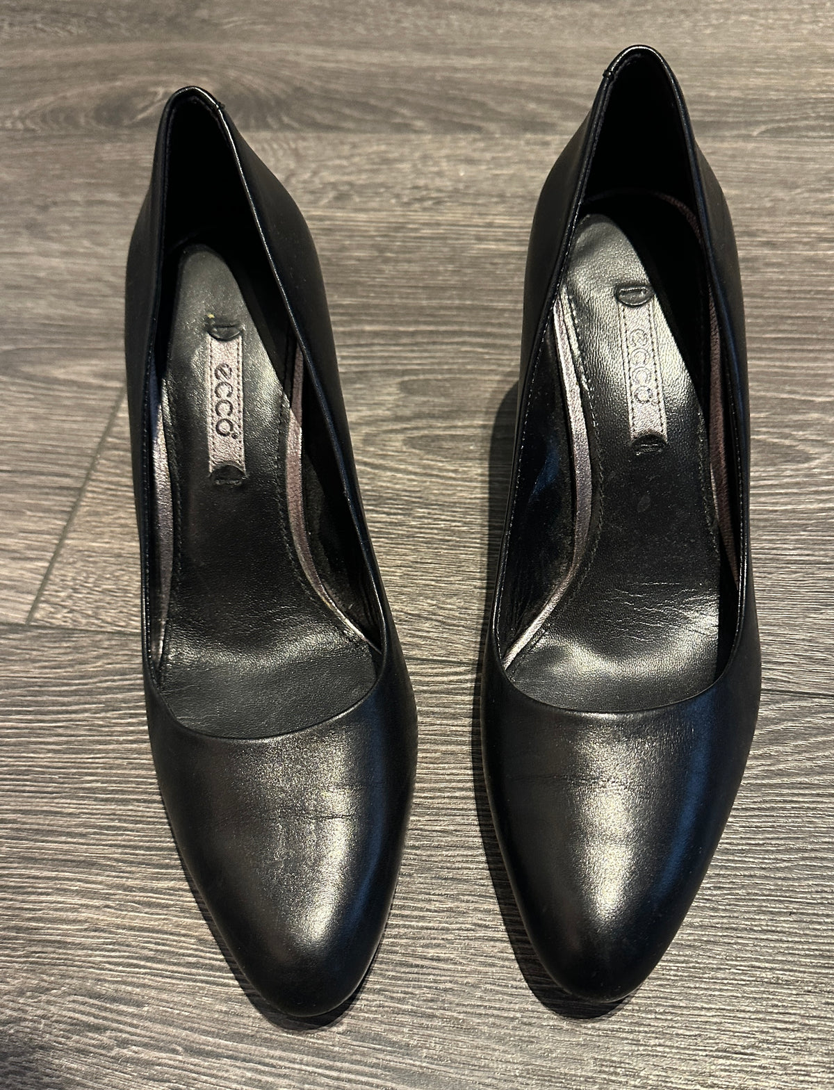 Sorte pumps fra Ecco