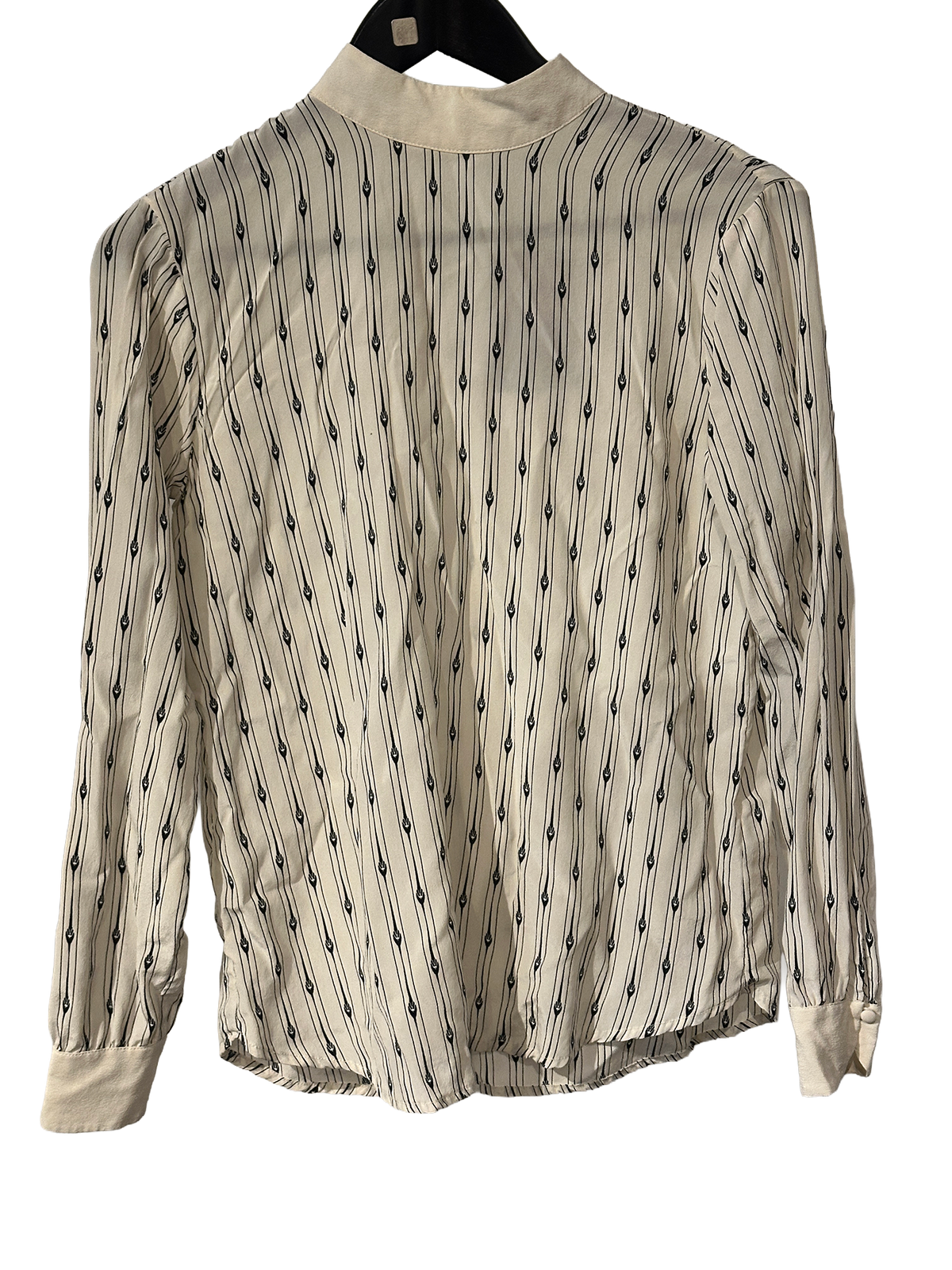 Bluse i 100% silke fra Levete