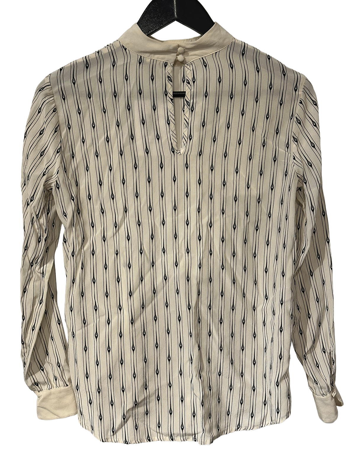 Bluse i 100% silke fra Levete