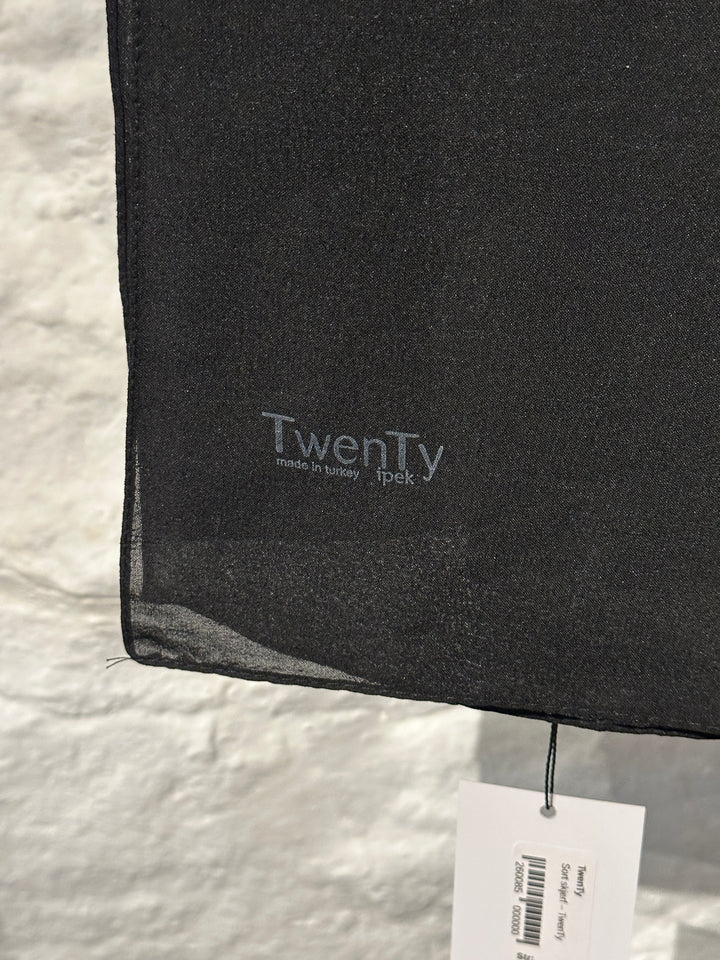 Sort skjerf – TwenTy