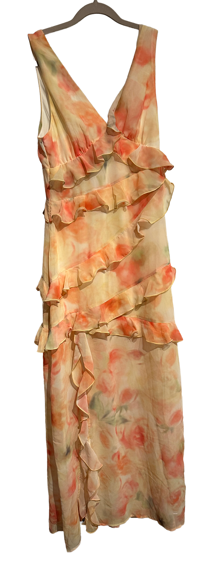 Lang romantisk kjole – Gina Tricot