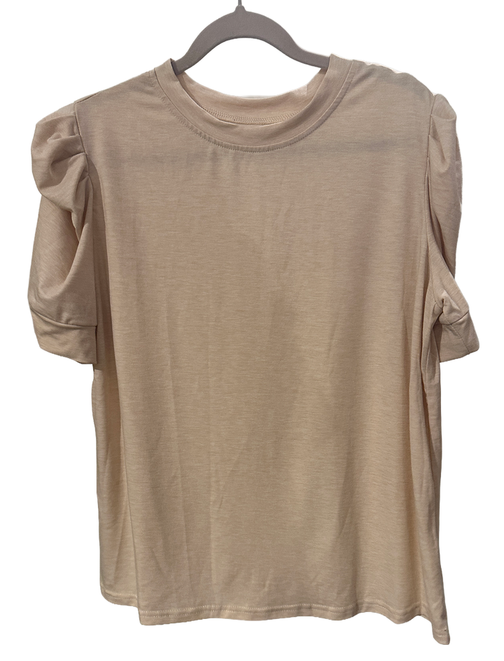 Lys beigerosa T-shirt