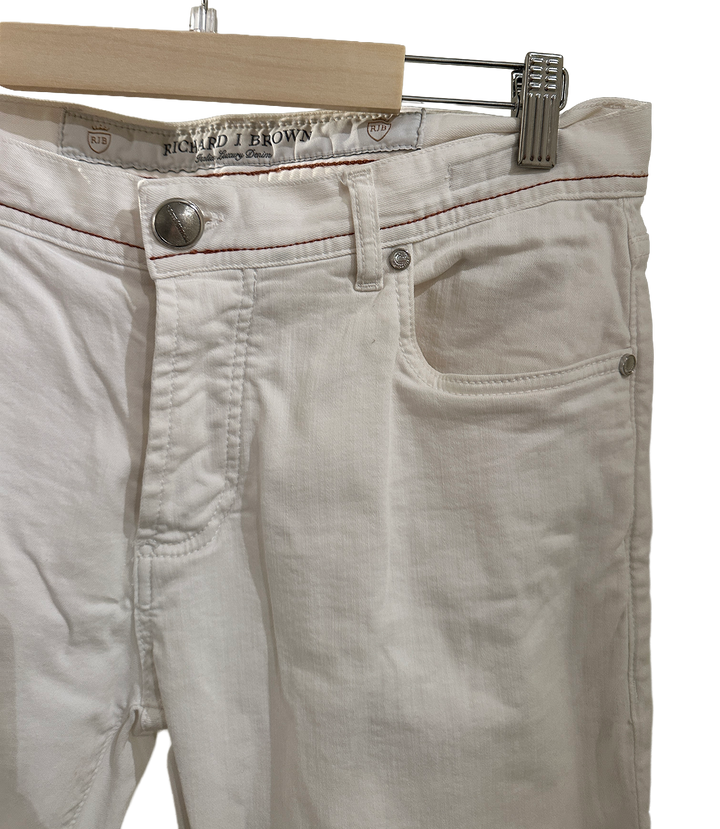 Hvite jeans fra Richard J. Brown