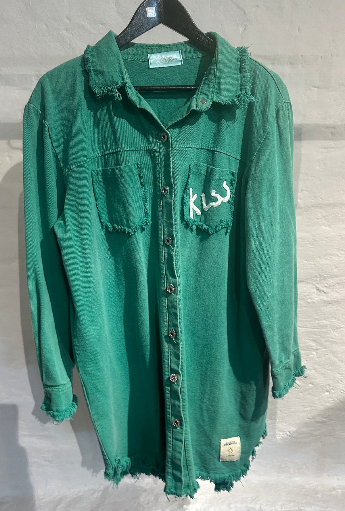 Skjort-jakke fra April Vintage