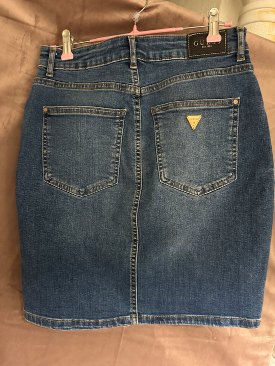 Jeansskjørt Guess str. 27