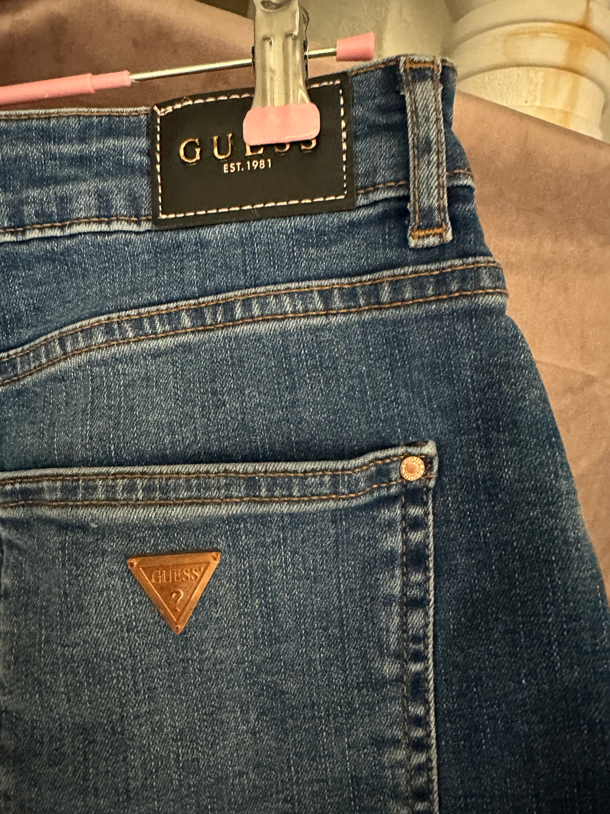 Jeansskjørt Guess str. 27
