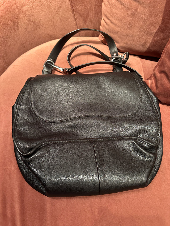 Lærveske fra Longchamp