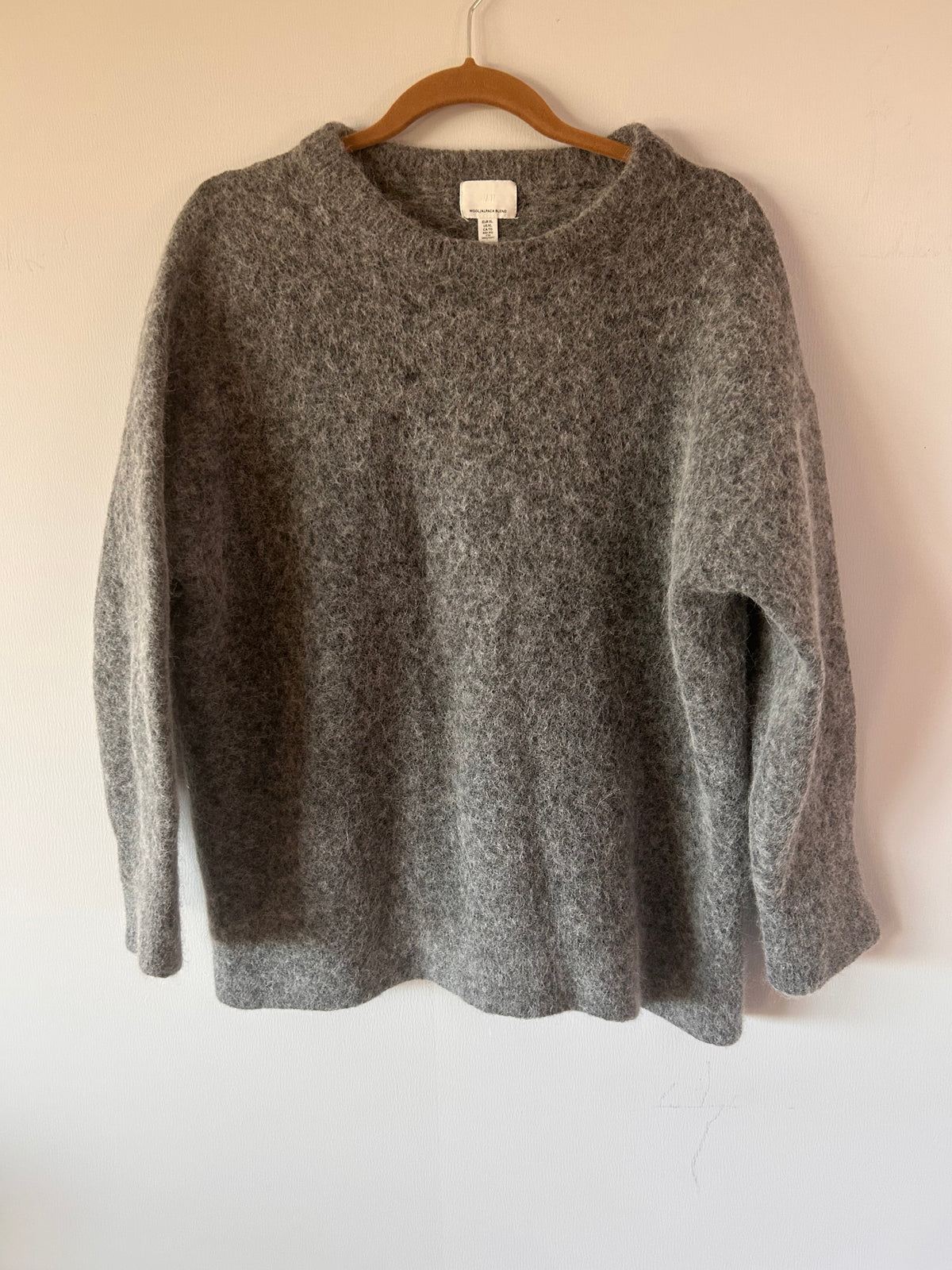 Genser ull-alpakka xl