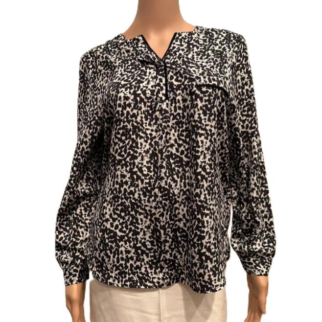 Leopardmønstret skjorte - H&M