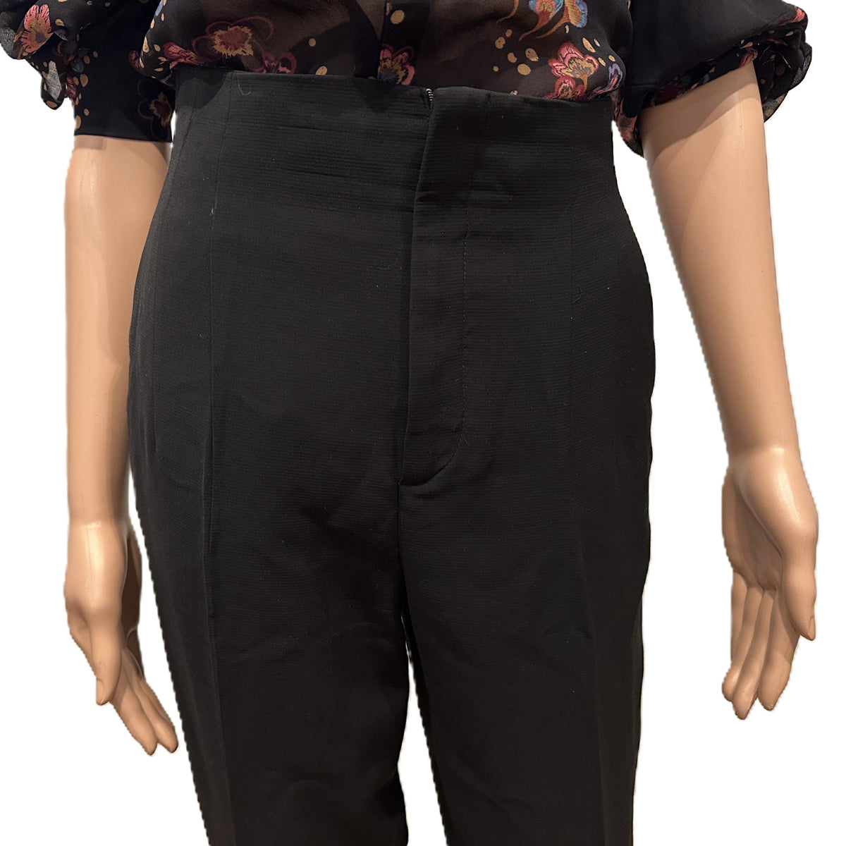 Bukse med høy midje fra Zara